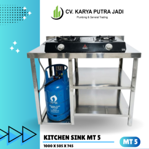 Meja Kompor Stainless MT5