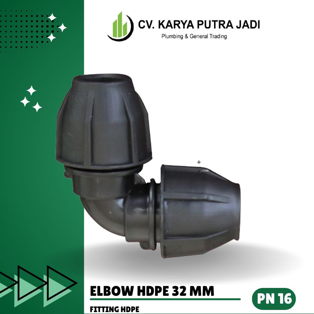 Elbow hdpe 32 mm