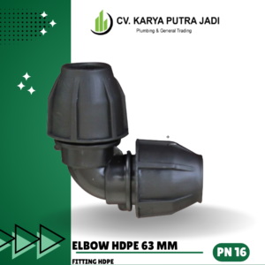 Elbow hdpe 63 mm