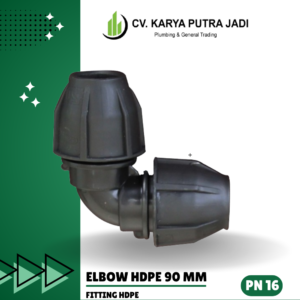 Elbow hdpe 90mm